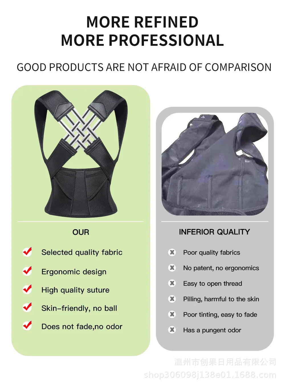 Back Brace Posture Corrector for Women and Men, Shoulder Straightener Adjustable Full Back Support Upper and Lower