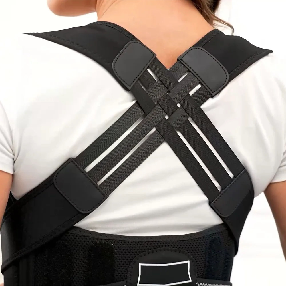 Posture Corrector for Women and Men, Adjustable Shoulder Posture Brace, Back Straightener Posture, Used for Middle Upper Spine