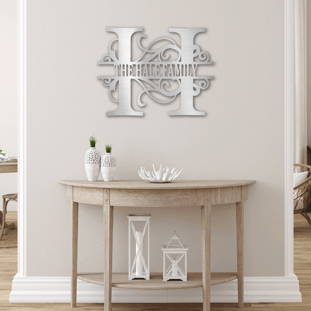Custom Family Name Wall Art