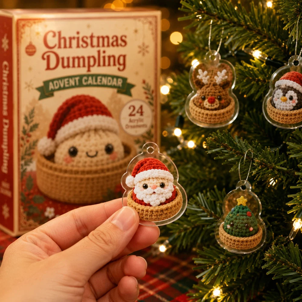 Christmas Dumpling Crochet Advent Calendar