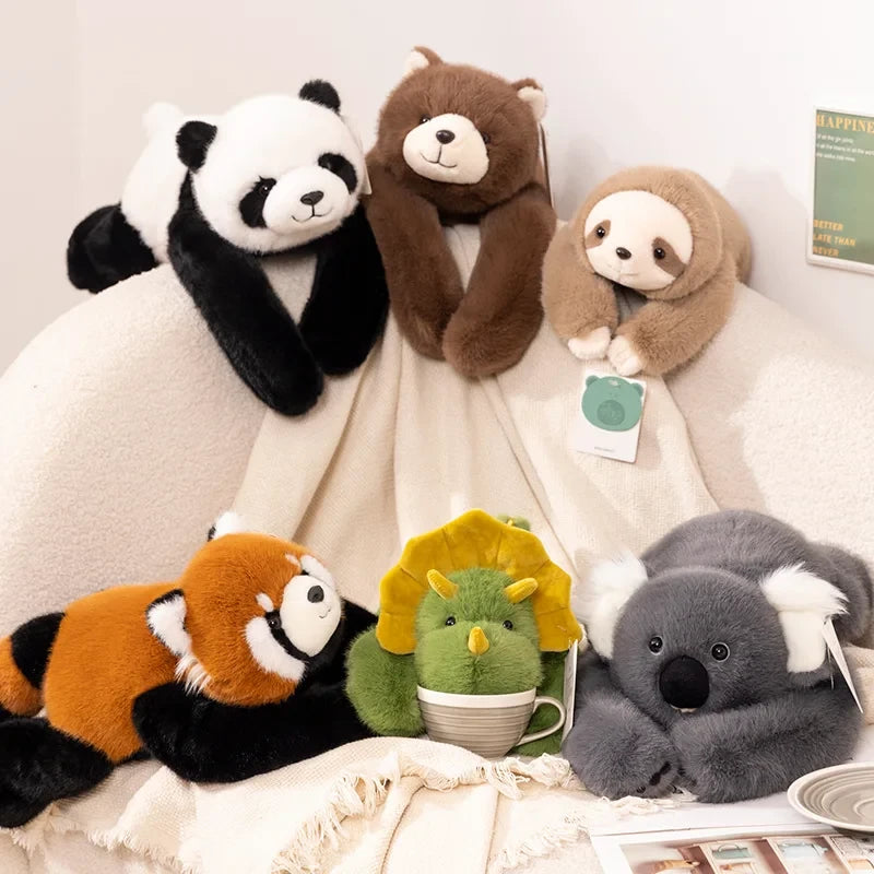 Weighted Plush Animal Decompression Pillow | Sensory Support for Neurodivergent Kids & Adults