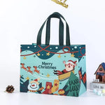 Cartoon Christmas Shopping Bag