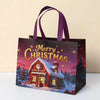 Cartoon Christmas Shopping Bag