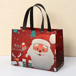 Cartoon Christmas Shopping Bag