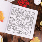 Cozy Christmas Cute Coloring Book