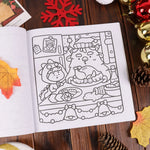 Cozy Christmas Cute Coloring Book