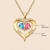 Birthstone Heart Necklace