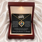 Birthstone Heart Necklace