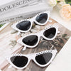 Pearl Embellished Bride Sunglasses