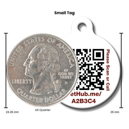 PetHub QR ID Pet Tag - Lost AF