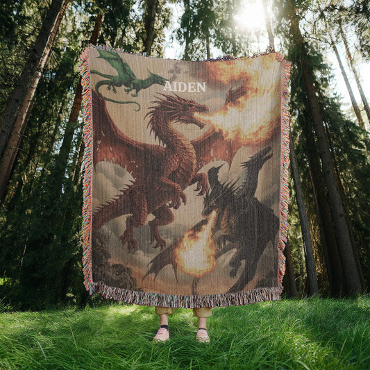 Heirloom Photo Woven Blanket (Portrait)