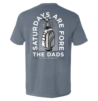 Saturdays Are For The Dads Golf Grey
