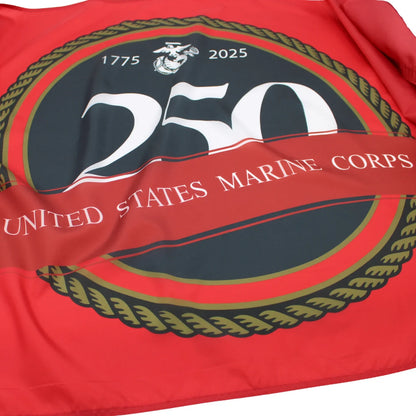 Marine 250th Anniversary Flag 3'x5' *Official* Made in USA