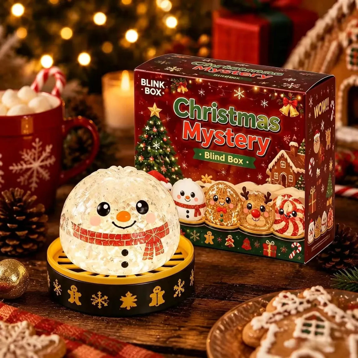 Soft Christmas Dumpling Advent Calendar Fidget Anxiety Relief Mystery Dumplings Toy Slow Resilience Decompression