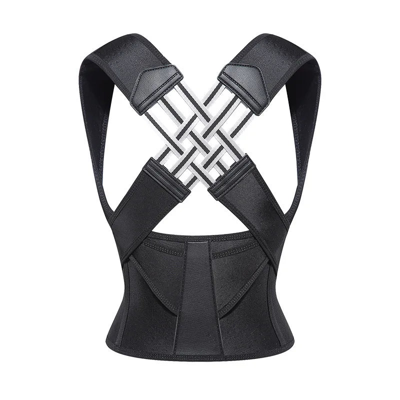 Back Brace Posture Corrector for Women and Men, Shoulder Straightener Adjustable Full Back Support Upper and Lower