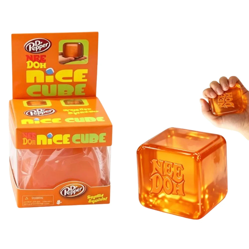 NeeDoh  Trending Jellyfish & Cube Squish Toy, Soft Jelly Squeeze Stress Relief Fidget Toy, Sensory NeeDoh for Kids & Adults