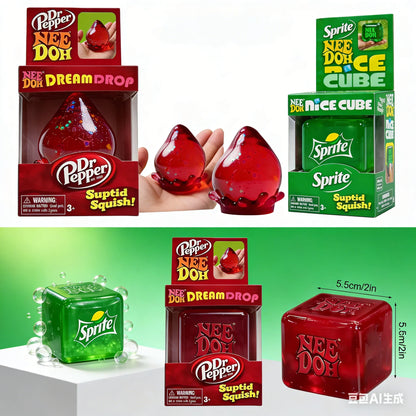 2026 New Needoh Nice Sensory Squeezing Toy Cube for Stress Relief and Fingertip Release Toy blind box