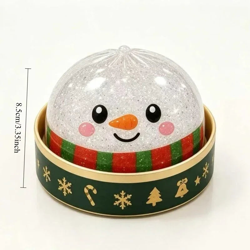 2026 Christmas Dumpling Squishy Snowman Elk Santa Claus Squeeze Ball with Box Stress Relief Merry Christmas New Year XMAS Gift