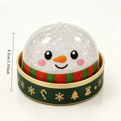 2026 Christmas Dumpling Squishy Snowman Elk Santa Claus Squeeze Ball with Box Stress Relief Merry Christmas New Year XMAS Gift