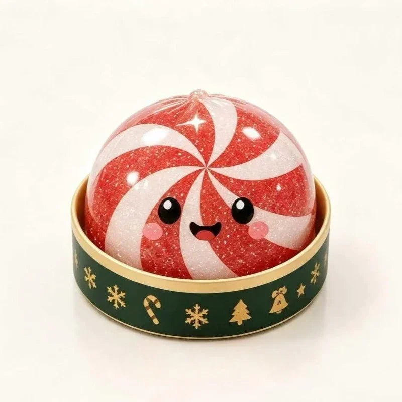 2026 Christmas Dumpling Squishy Snowman Elk Santa Claus Squeeze Ball with Box Stress Relief Merry Christmas New Year XMAS Gift
