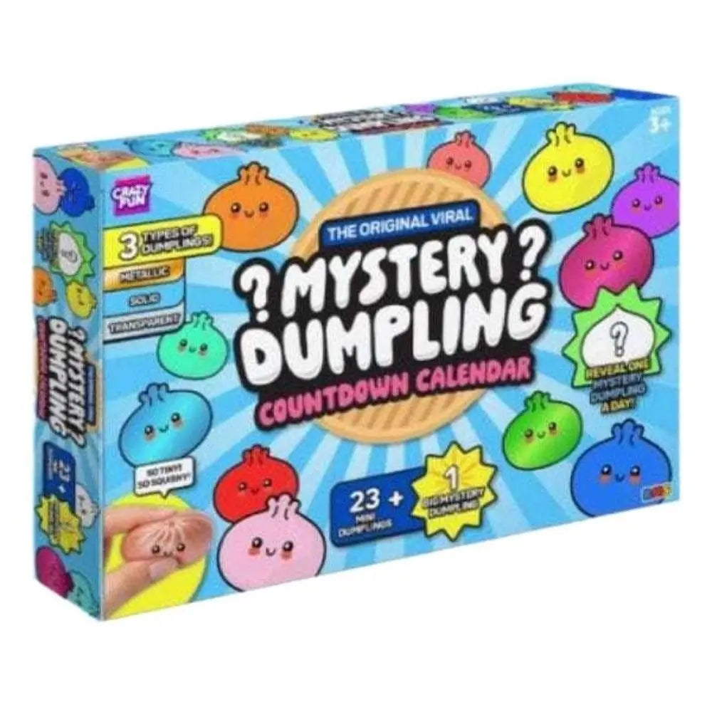 Soft Mystery Dumpling Advent Calendar Fidget Slow Resilience Dumplings Anxiety Relief Decompression Dumpling Dough Ball