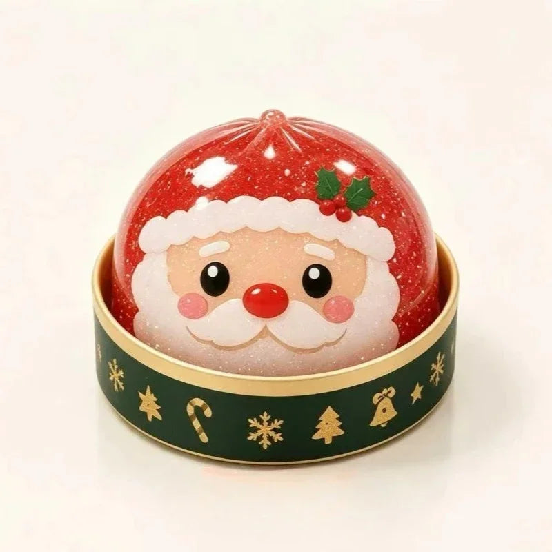 2026 Christmas Dumpling Squishy Snowman Elk Santa Claus Squeeze Ball with Box Stress Relief Merry Christmas New Year XMAS Gift