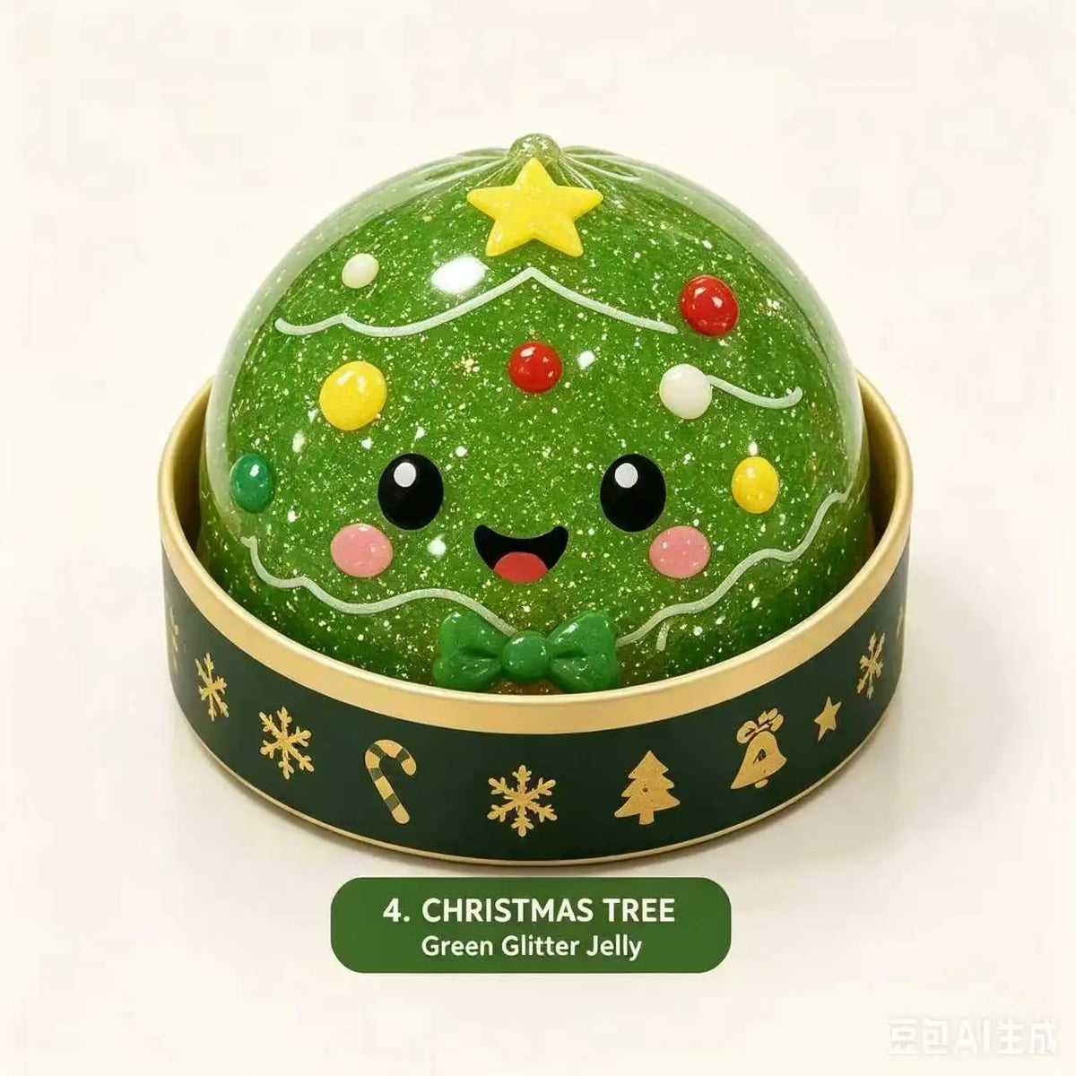 2026 Christmas Dumpling Squishy Snowman Elk Santa Claus Squeeze Ball with Box Stress Relief Merry Christmas New Year XMAS Gift