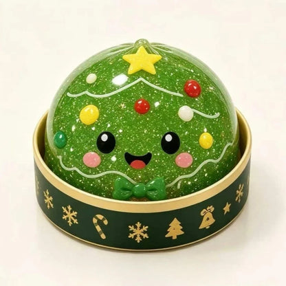 2026 Christmas Dumpling Squishy Snowman Elk Santa Claus Squeeze Ball with Box Stress Relief Merry Christmas New Year XMAS Gift