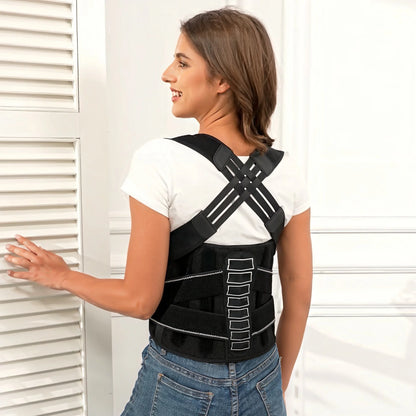 Posture Corrector for Women and Men, Adjustable Shoulder Posture Brace, Back Straightener Posture, Used for Middle Upper Spine