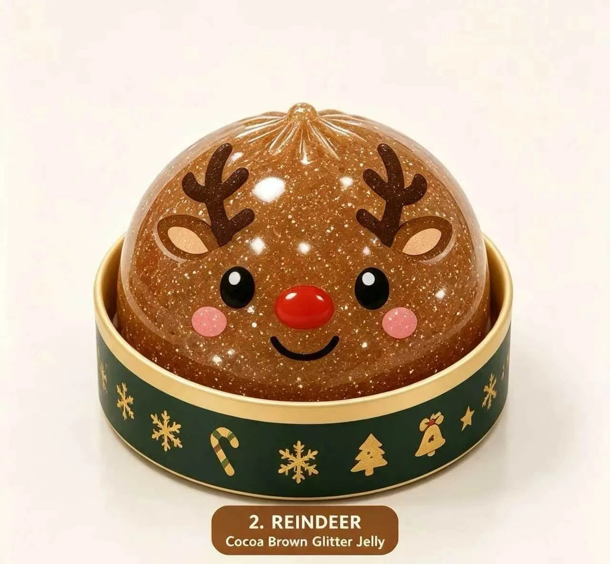 2026 Christmas Dumpling Squishy Snowman Elk Santa Claus Squeeze Ball with Box Stress Relief Merry Christmas New Year XMAS Gift