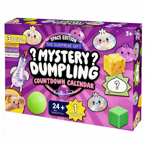 Soft Mystery Dumpling Advent Calendar Fidget Slow Resilience Dumplings Anxiety Relief Decompression Dumpling Dough Ball