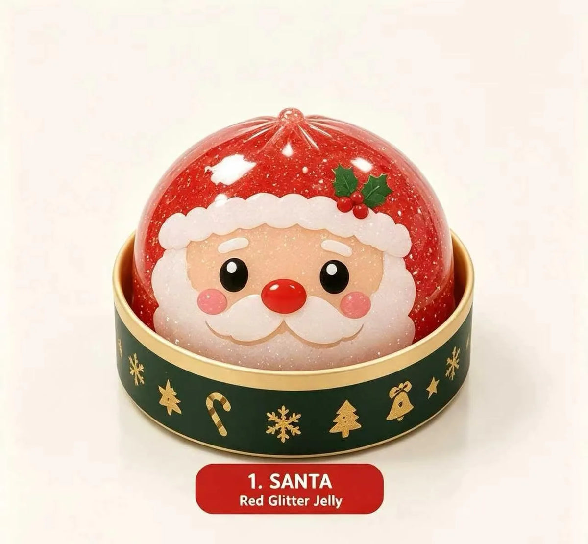 2026 Christmas Dumpling Squishy Snowman Elk Santa Claus Squeeze Ball with Box Stress Relief Merry Christmas New Year XMAS Gift