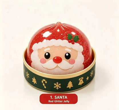 2026 Christmas Dumpling Squishy Snowman Elk Santa Claus Squeeze Ball with Box Stress Relief Merry Christmas New Year XMAS Gift