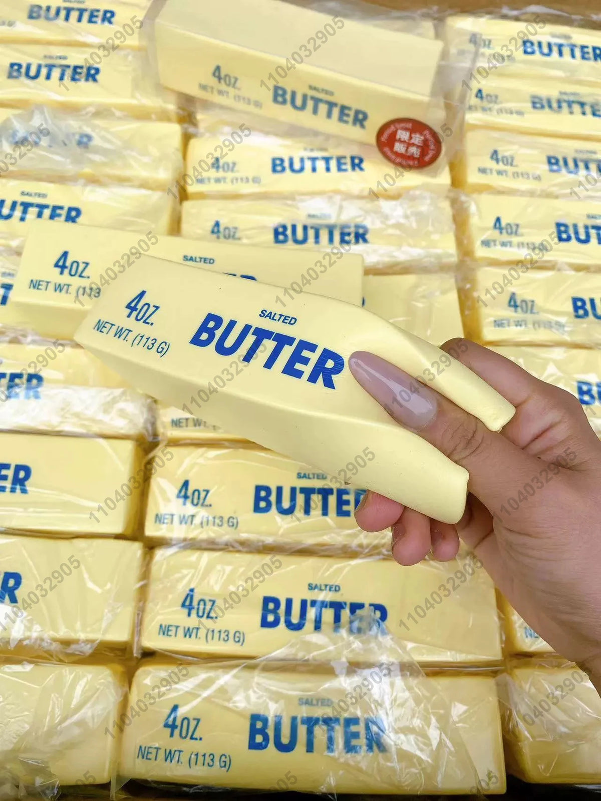 Butter Stick Squishy Toy Slow Rising Squeeze Toy Butter Bar Brick Squishy Fidget Toy Anti Stress Release Hand Relax Gift Toy