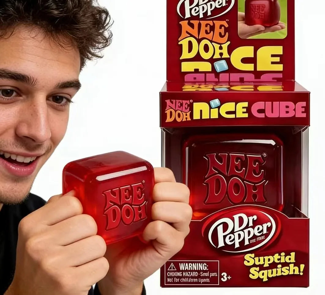 2026 New Needoh Nice Sensory Squeezing Toy Cube for Stress Relief and Fingertip Release Toy blind box