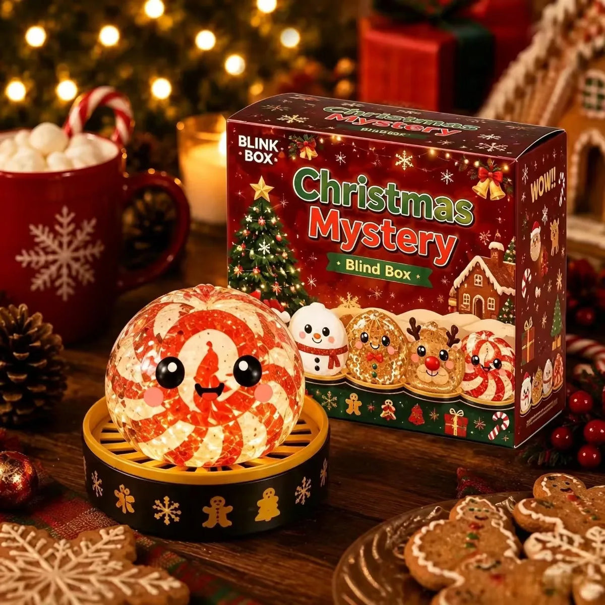 Soft Christmas Dumpling Advent Calendar Fidget Anxiety Relief Mystery Dumplings Toy Slow Resilience Decompression