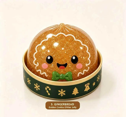 2026 Christmas Dumpling Squishy Snowman Elk Santa Claus Squeeze Ball with Box Stress Relief Merry Christmas New Year XMAS Gift