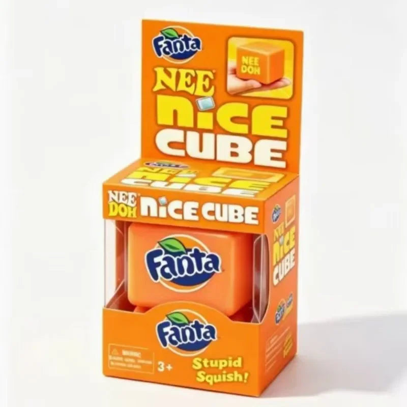 NeeDoh  Trending Jellyfish & Cube Squish Toy, Soft Jelly Squeeze Stress Relief Fidget Toy, Sensory NeeDoh for Kids & Adults