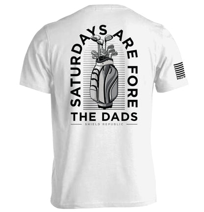 Saturdays Are For The Dads Golf Grey