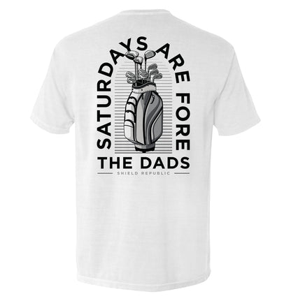 Saturdays Are For The Dads Golf Grey