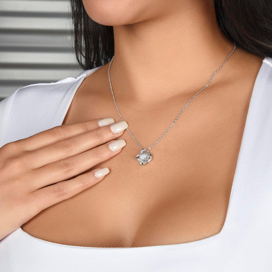 To My Soulmate | Eternal Love Knot Necklace