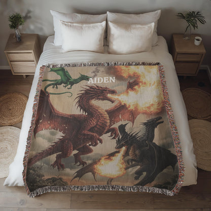 Heirloom Photo Woven Blanket (Portrait)