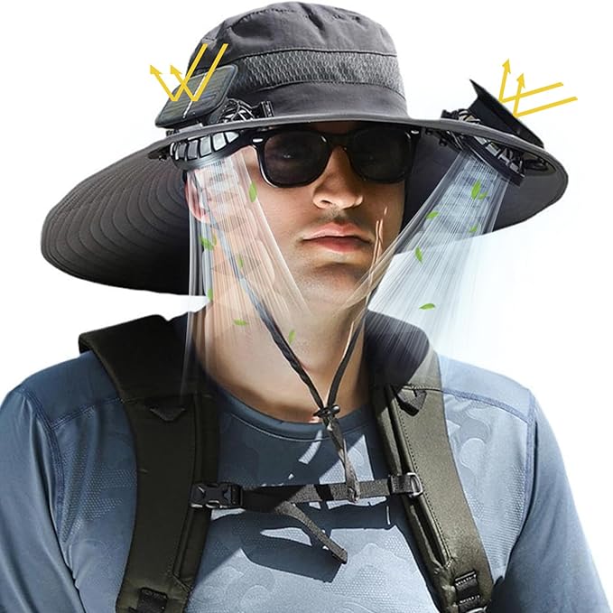 Solar Breeze Cooling Hat