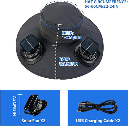 Solar Breeze Cooling Hat