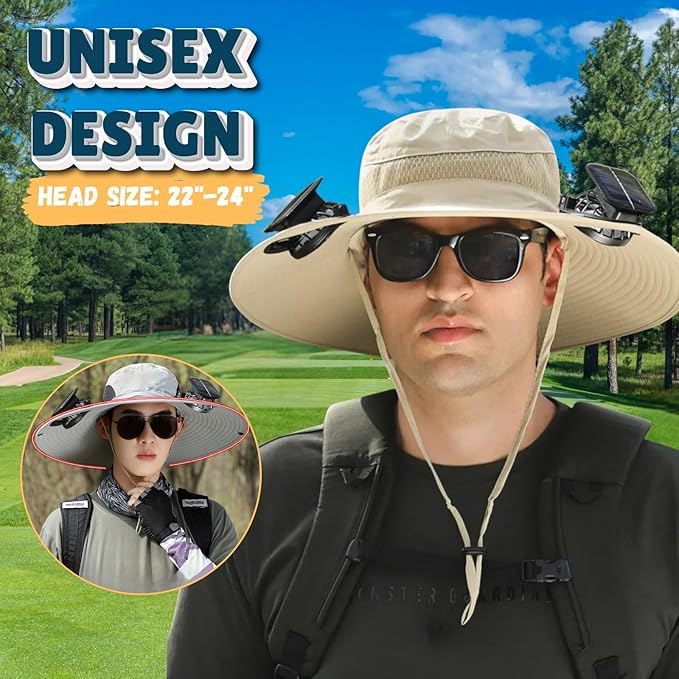 Solar Breeze Cooling Hat