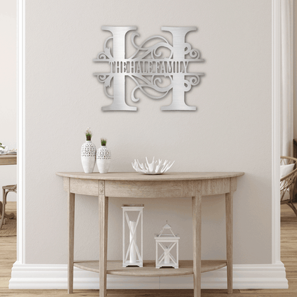 Custom Family Name Wall Art