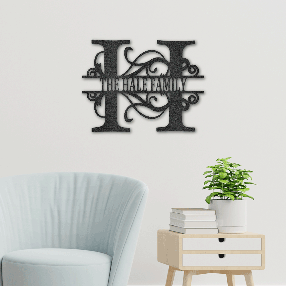Custom Family Name Wall Art