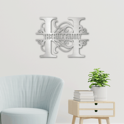 Custom Family Name Wall Art