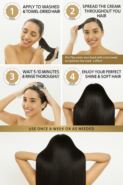 Silky Hair Collagen Mask
