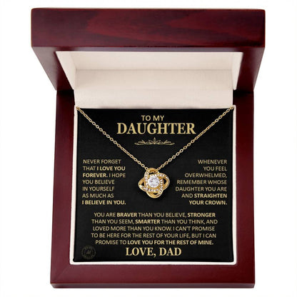 Daughter's Forever Love Necklace